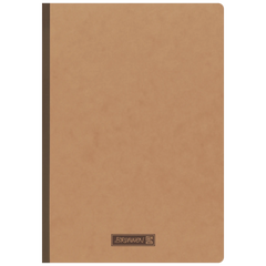 Notizbuch Premium FACT!plus Kladde | A4, liniert, braun