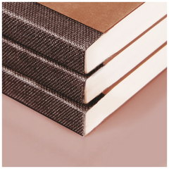 Notizbuch Premium FACT!plus Kladde | A4, liniert, braun