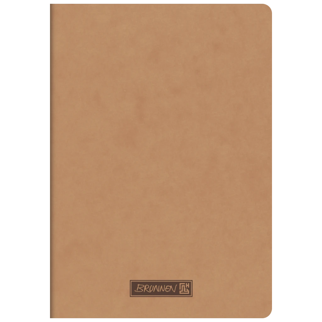 Heft Premium FACT!plus | A5, unliniert, 40 Blatt, braun