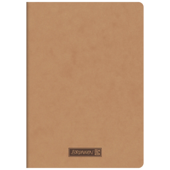 Heft Premium FACT!plus | A5, unliniert, 40 Blatt, braun