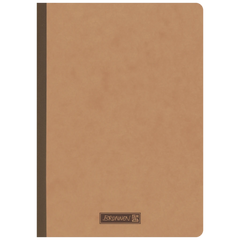 Notizbuch Premium FACT!plus Kladde | A5, liniert, braun