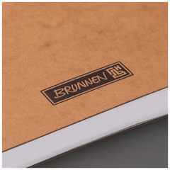 Notizbuch Premium FACT!plus Kladde | A5, liniert, braun