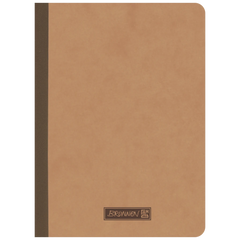 Notizbuch Premium FACT!plus Kladde | A6, kariert, braun