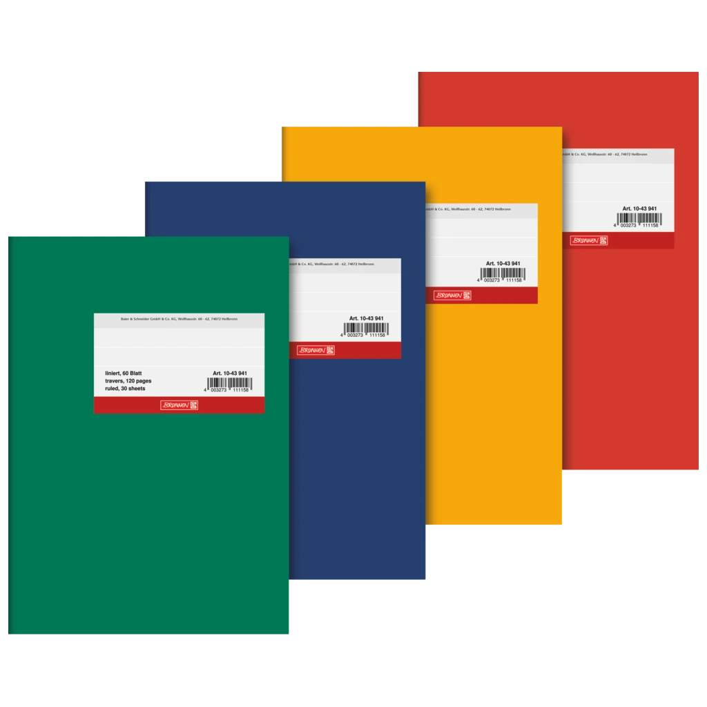 Diarien | A5, liniert, 60 Blatt, sortiert
