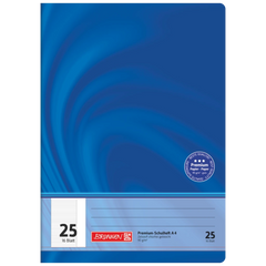 Schulheft Premium Vivendi | A4, Lineatur 25, 16 Blatt, blau
