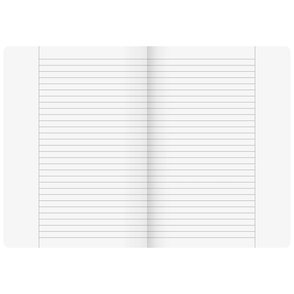 Schulheft | A4, Lineatur 25, 16 Blatt, mehrfarbig