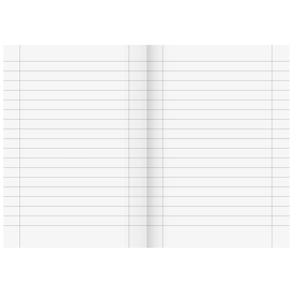 Schulheft | A5, Lineatur 27, 16 Blatt, mehrfarbig