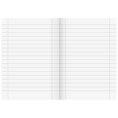 Schulheft | A5, Lineatur 27, 16 Blatt, mehrfarbig