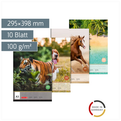 Zeichenblock | A3, 10 Blatt, sortiert