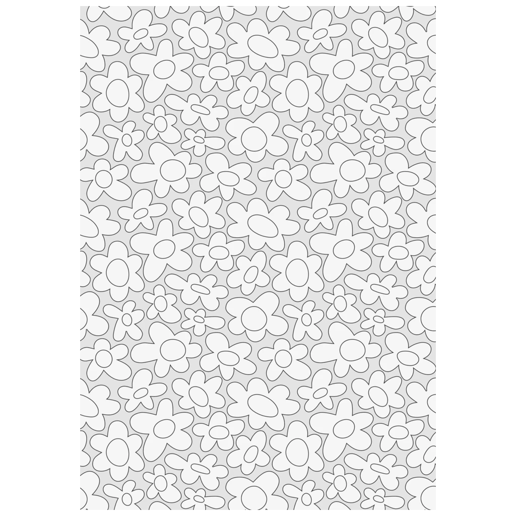 Zeichenblock Happy Hippie | A3, 20 Blatt, mehrfarbig, pastell
