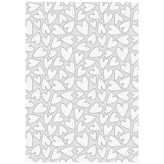 Zeichenblock Fruity Love | A3, 20 Blatt, rosa/rot