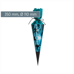 Schultüte Ninja Power | petrol/schwarz