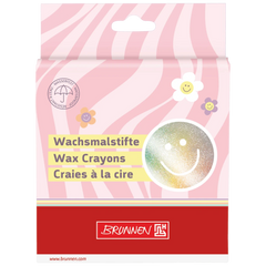 Wachsmalstifte-Set Happy Hippie | 8 Stück