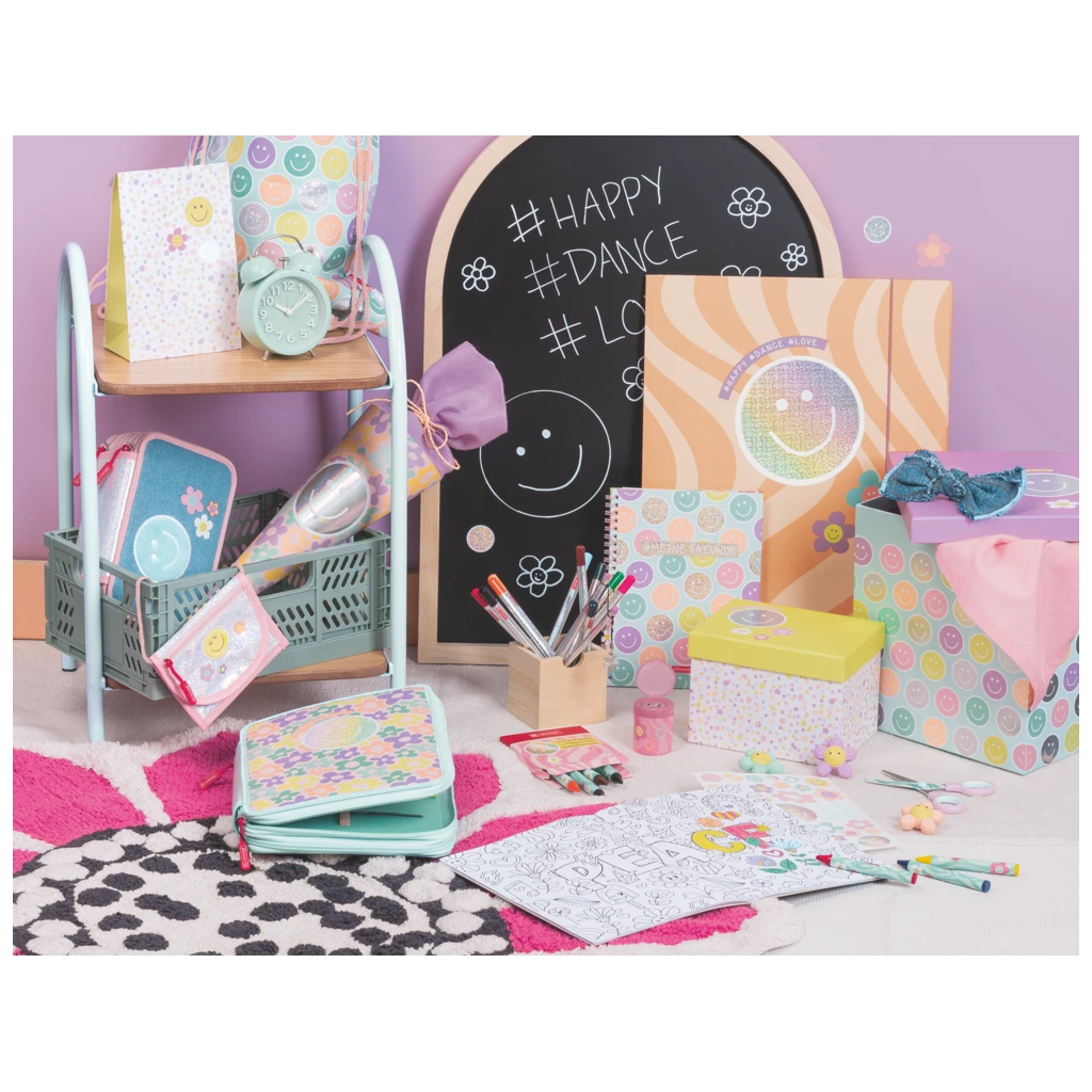 Wachsmalstifte-Set Happy Hippie | 8 Stück