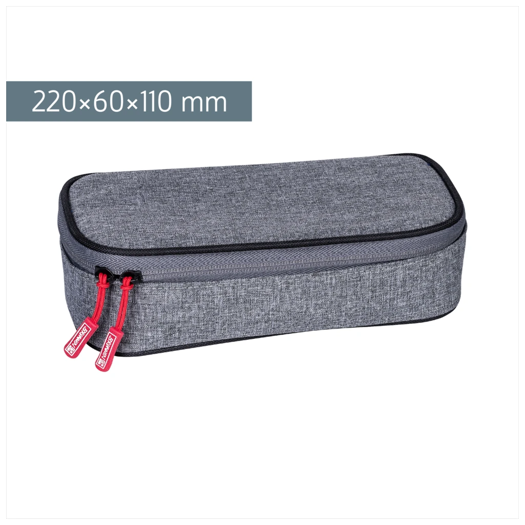 Schlampermäppchen „Stone“ | 1 Klappe(n), black