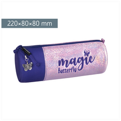 Schlampermäppchen s'maepp M Magic Butterfly | rosarot/lila