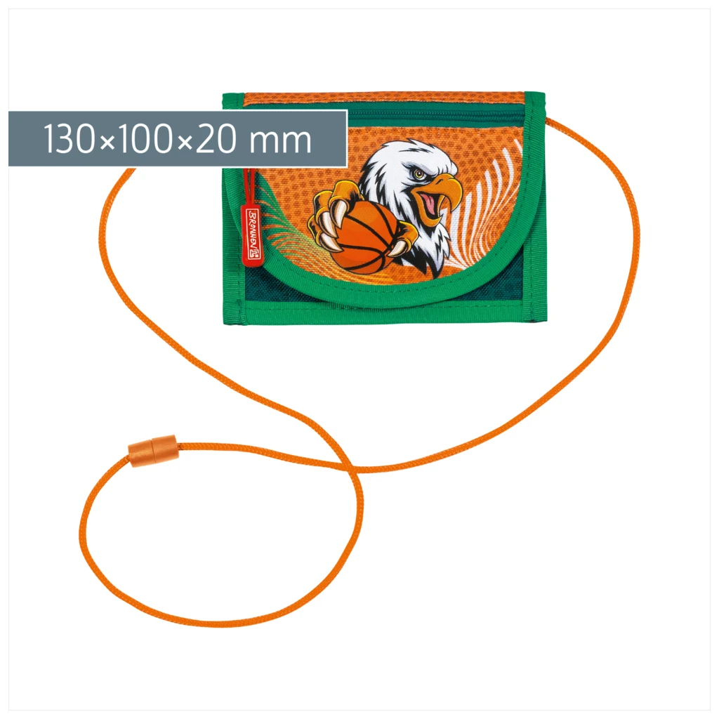 Brustbeutel Sporty Animals | orange/mehrfarbig