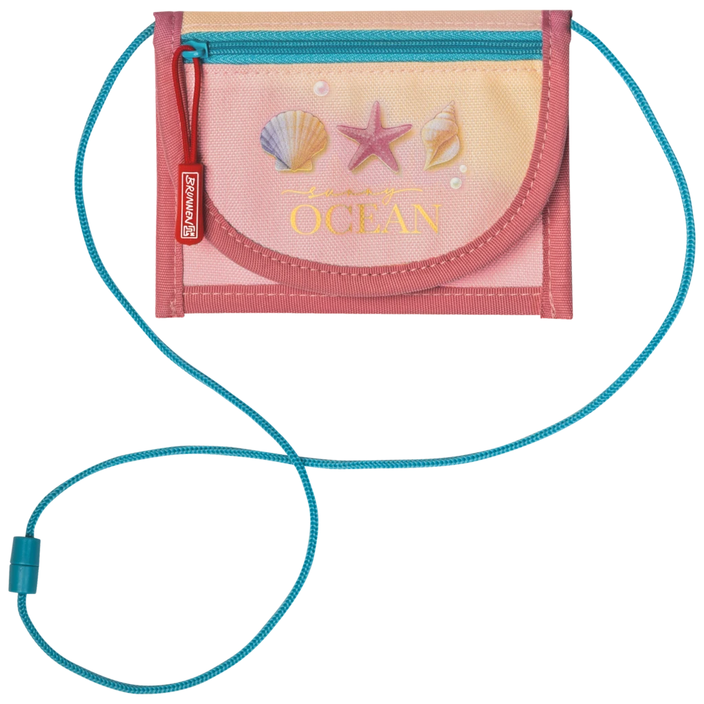 Brustbeutel Sunny Ocean | gold/mehrfarbig, pastell