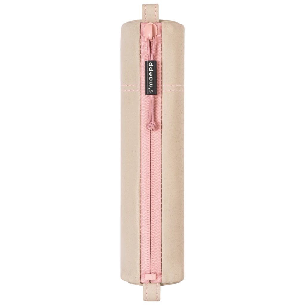 Schlampermäppchen s'maepp S „Jungle Vibes“ | creme/rosa