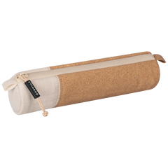 Schlampermäppchen s'maepp S „Cork“ | creme/braun