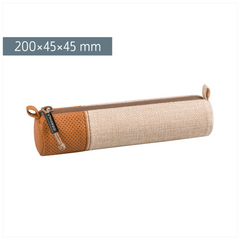 Schlampermäppchen s'maepp S „Perforated“ | beige/braun