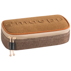 Schlampermäppchen s'maepp XL „Felt“ | 1 Klappe(n), braun