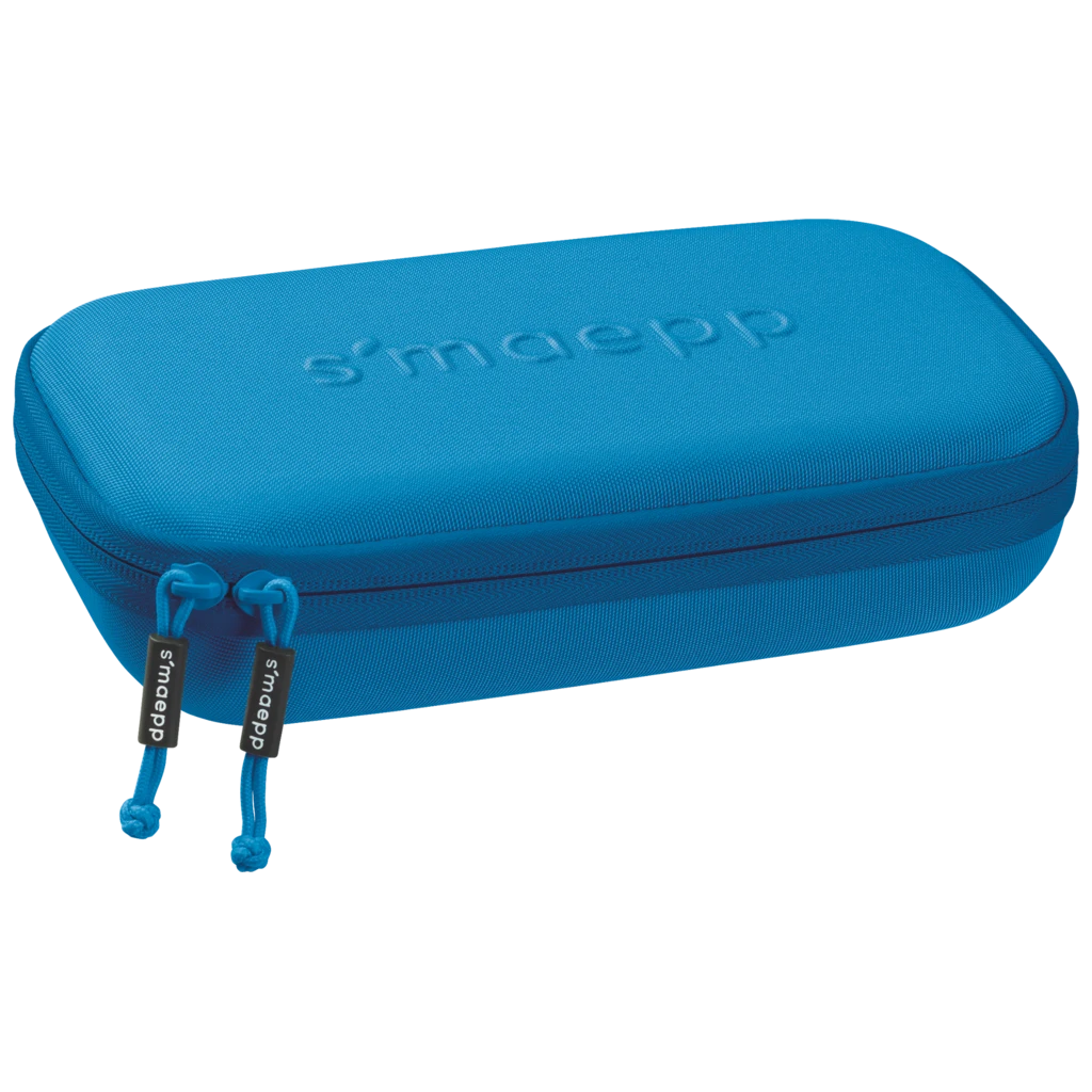 Schlampermäppchen s'maepp XL Hardcase Colour Code | 1 Klappe(n), azur