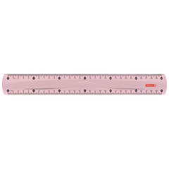 Lineal Colour Code | 30 cm, rose