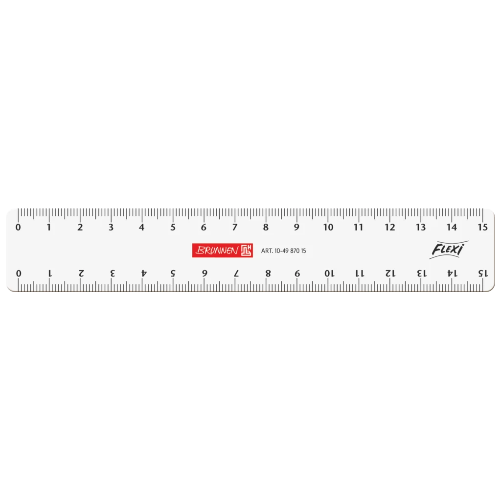Flexi-Lineal | 15 cm, glasklar