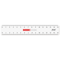 Flexi-Lineal | 15 cm, glasklar