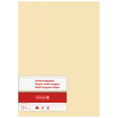Multifunktionspapier Universalpapier | A4, 120 g/m², chamois, 35 Blatt