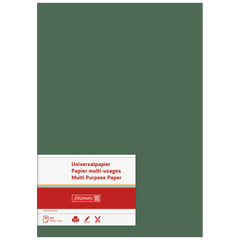 Multifunktionspapier Universalpapier | A4, 80 g/m², moosgrün, 50 Blatt