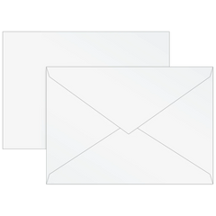Briefumschläge Universalpapier | C6, 80 g/m², perlweiß, 10 Stück