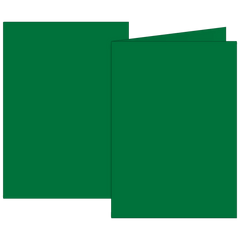 Klappkarten Universalpapier | B6, 225 g/m², dunkelgrün, 10 Stück