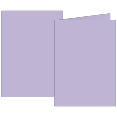 Klappkarten Universalpapier | B6, 225 g/m², flieder, 10 Stück