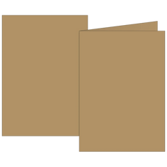 Klappkarten Universalpapier | B6, 225 g/m², sand, 10 Stück