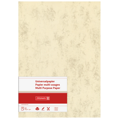 Multifunktionspapier Universalpapier Marmor | A4, 80 g/m², chamois, 50 Blatt