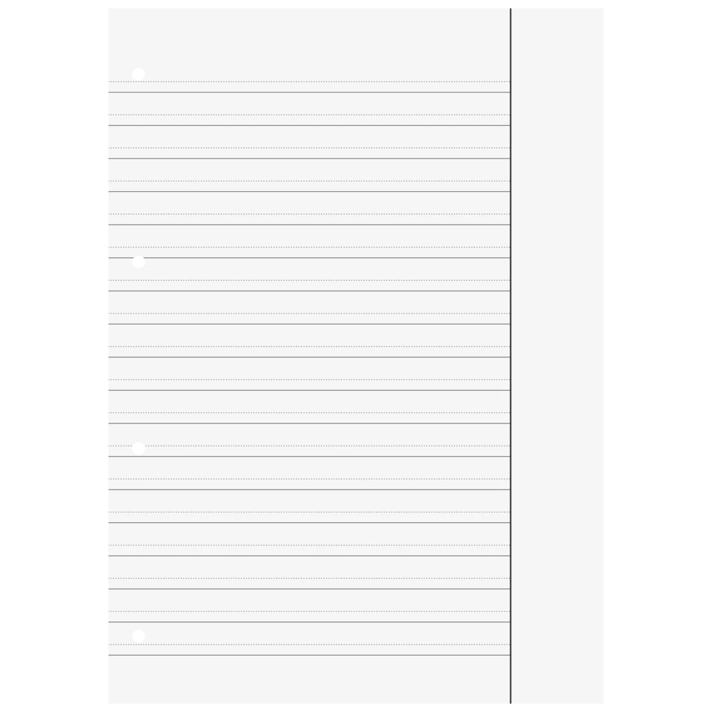 Schulblock Premium | A4, Lineatur dm, 50 Blatt, grün