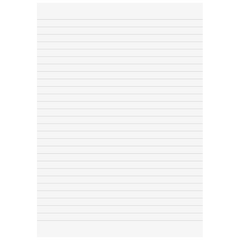 Briefblock „Dicker Block“ | A4, Lineatur 21, 100 Blatt, rot