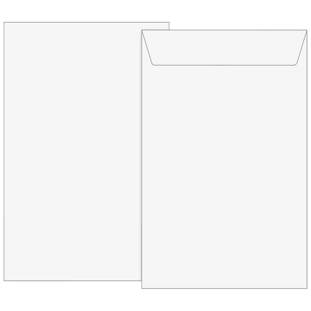 Luftpolstertaschen | 140×225 mm, 12, 75 g/m², weiß, 2 Stück