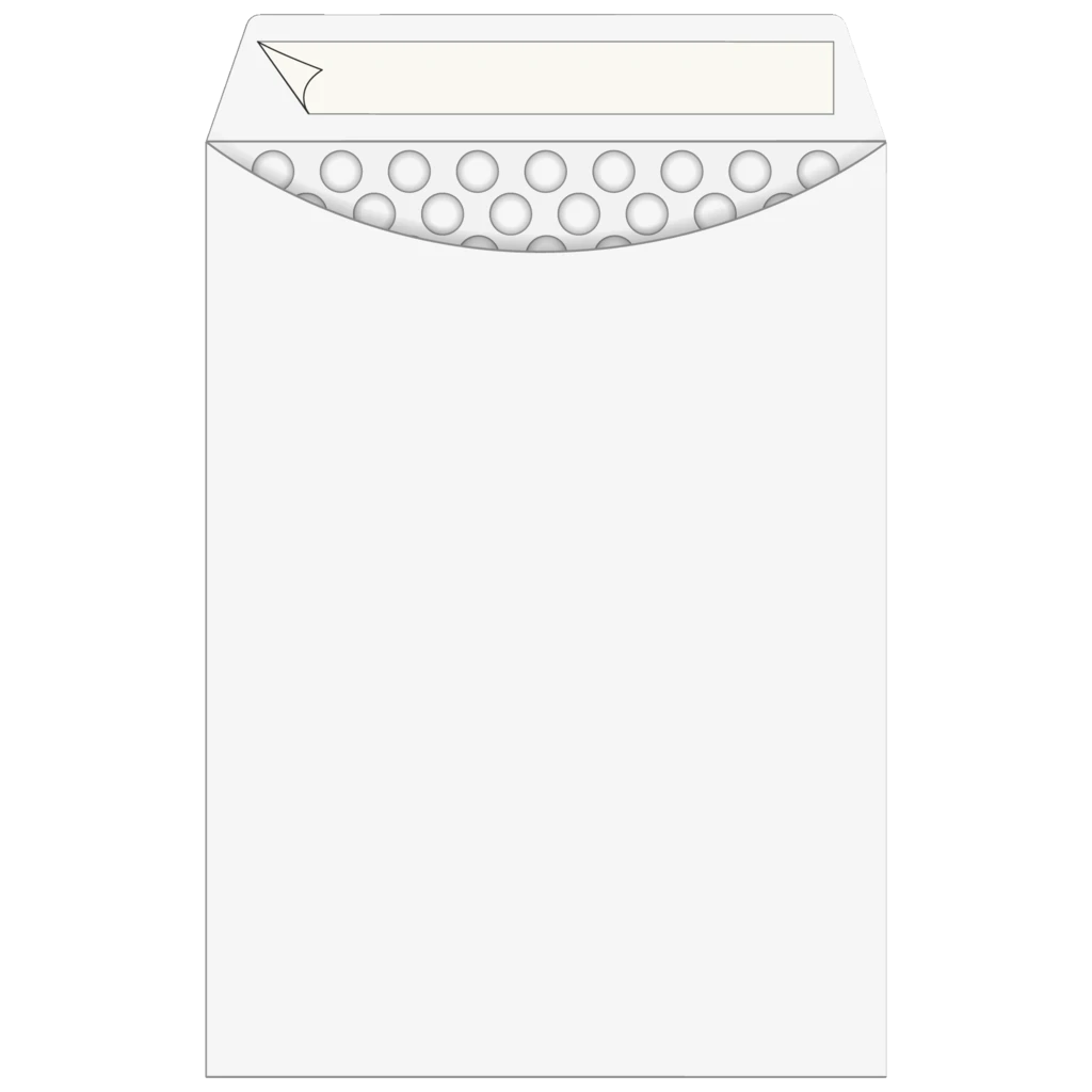 Luftpolstertaschen | 250×350 mm, 17, 75 g/m², weiß, 2 Stück