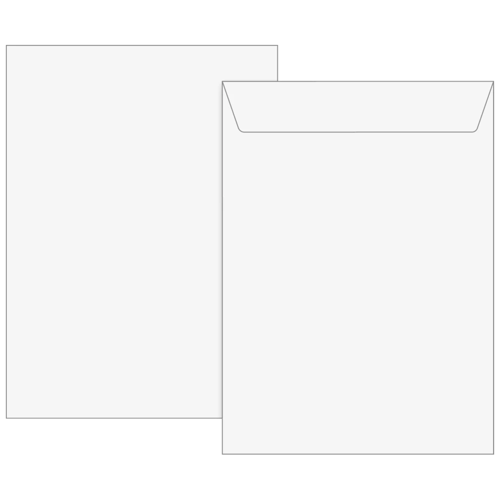 Versandtaschen | 229×324 mm, C4, 100 g/m², weiß, 100 Stück