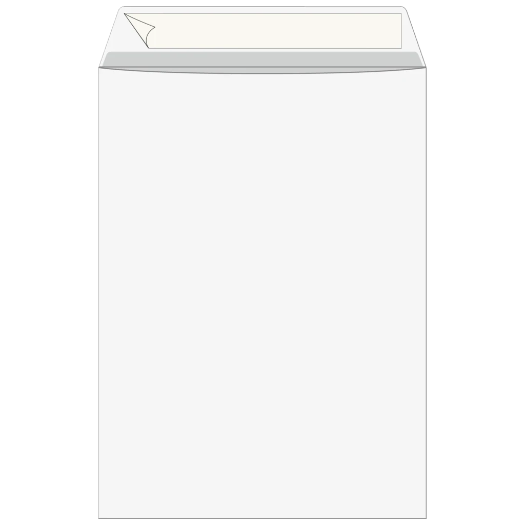 Versandtaschen mit Fenster | 229×324 mm, C4, 120 g/m², weiß, 25 Stück