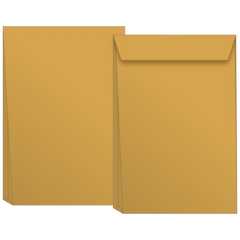 Versandtaschen mit Faltboden | 229×324 mm, C4, braun, 10 Stück