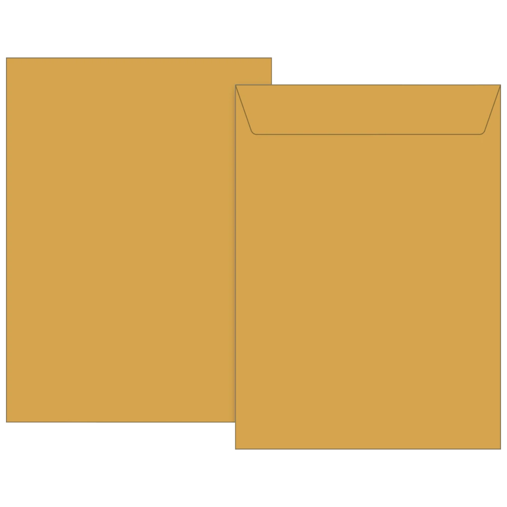 Versandtaschen | 229×324 mm, C4, 90 g/m², braun, 10 Stück
