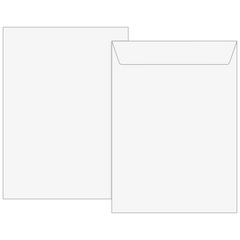 Versandtaschen | 162×229 mm, C5, 90 g/m², weiß, 25 Stück