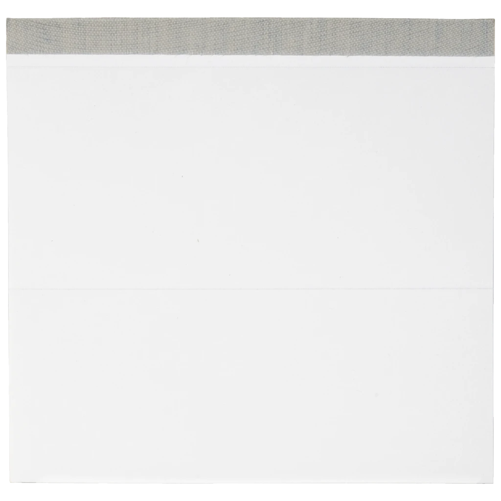 Notizblock | unliniert, 50 Blatt, weiß