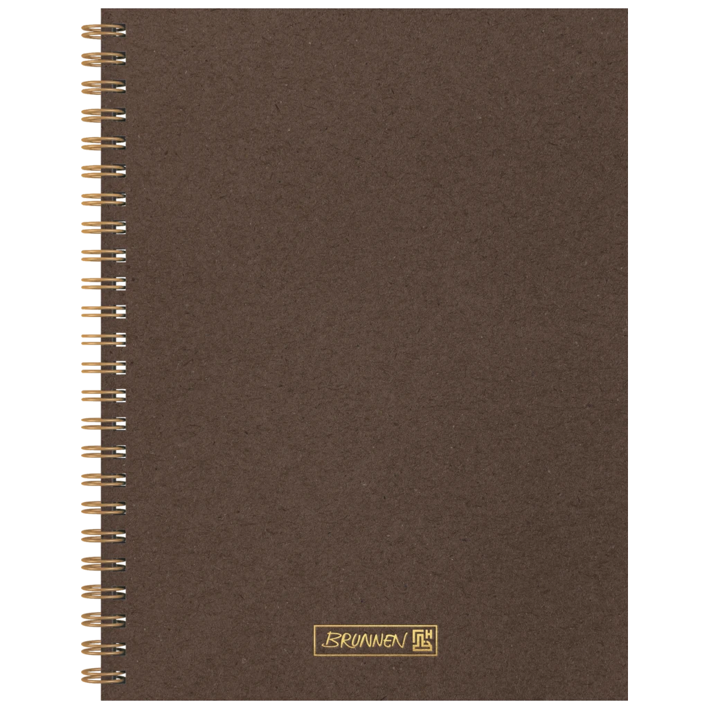 Notizbuch Premium Wire | A5, liniert, chocolate