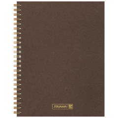 Notizbuch Premium Wire | A5, liniert, chocolate