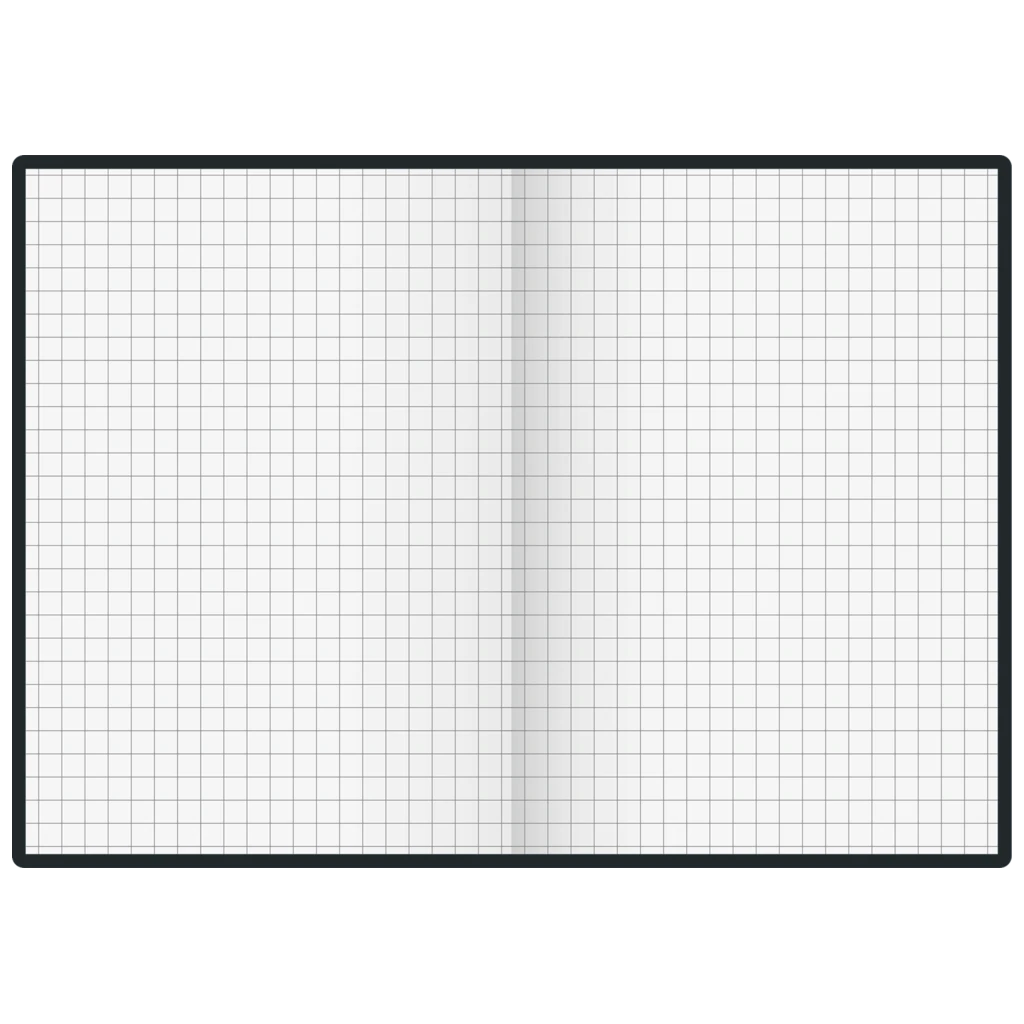 Notizbuch Premium Metallic | A6, kariert, fuchsia